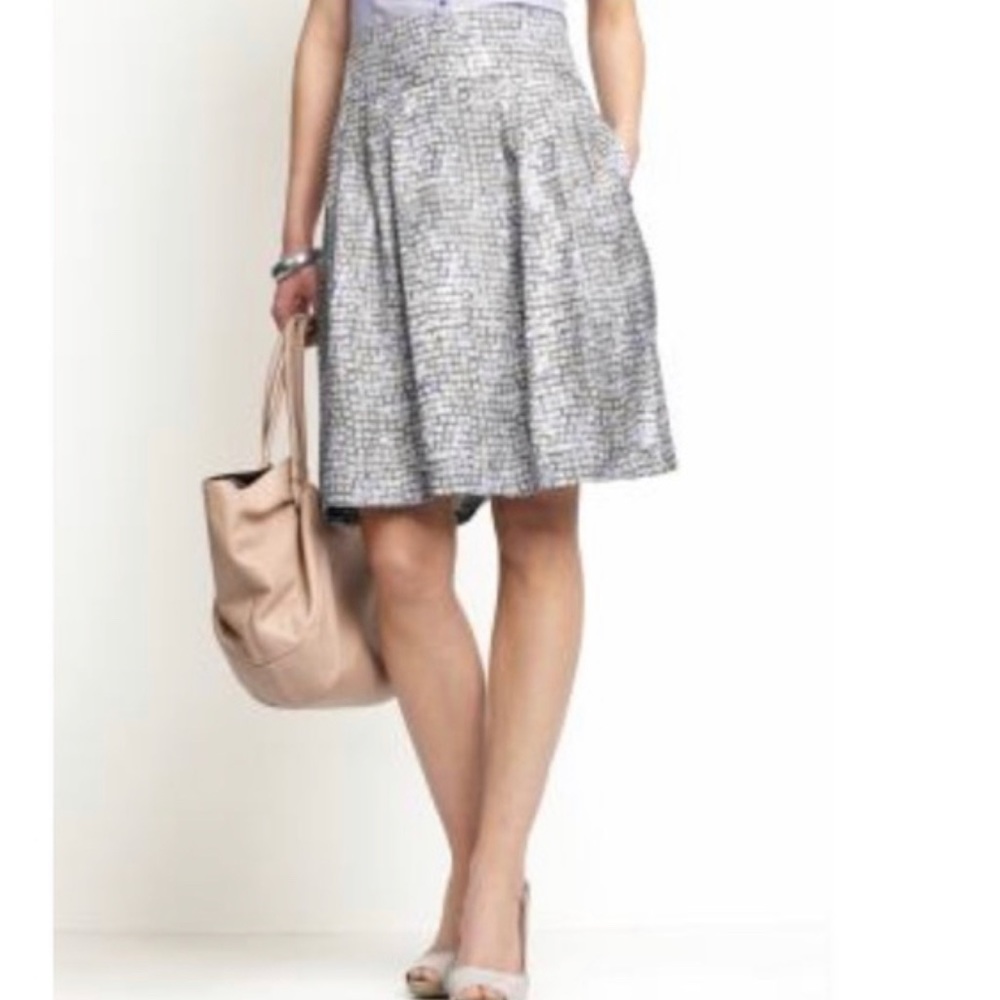 Banana Republic 100% Silk Skirt